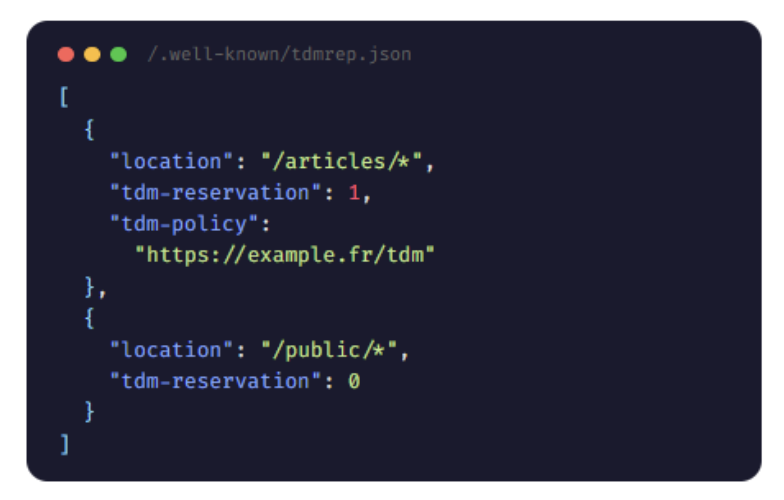 Fig. 9 Exemple d'un fichier :.well-known