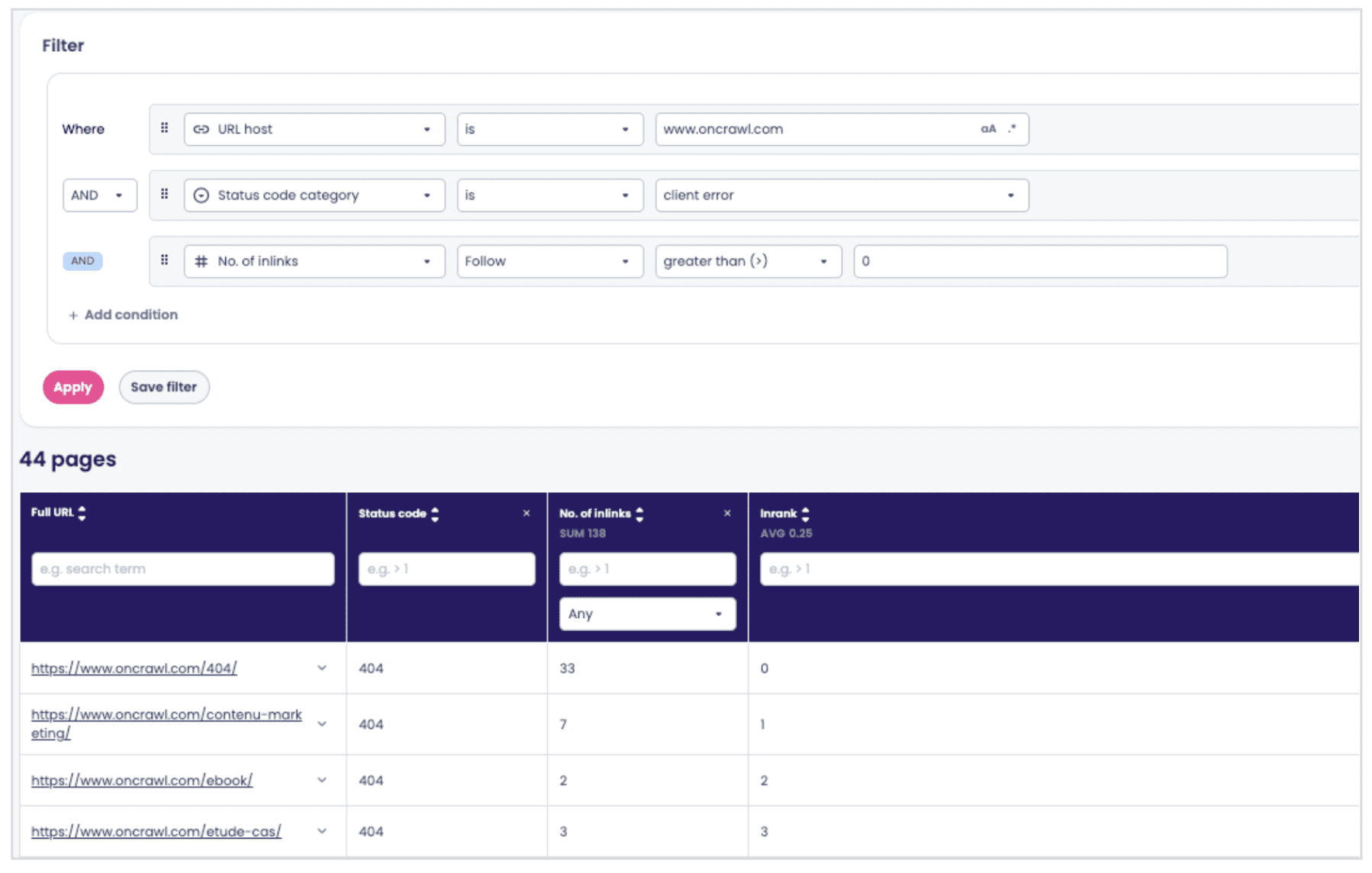 Data explorer export